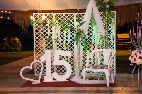 Decoración de 15 años