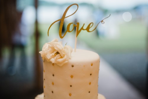 Pastel de bodas Love - Finca Hotel Yerbabuena