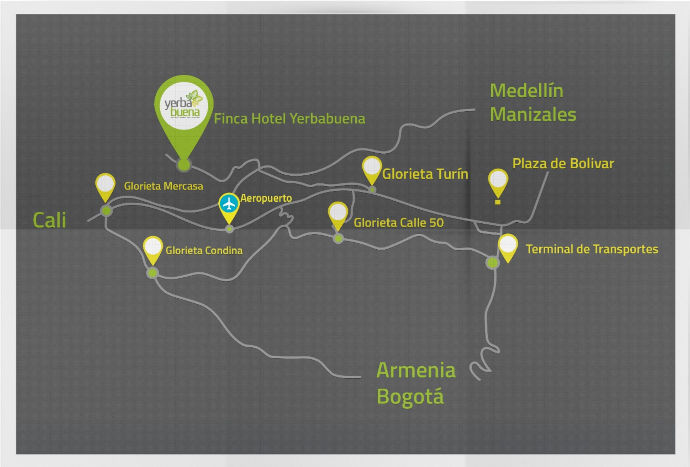 Finca Hotel Yerbabuena Eje cafetero Cerca a Pereira Hotel cerca al aeropuerto