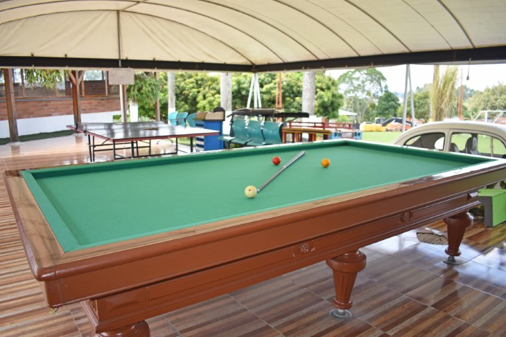 Salón de juegos - Finca Hotel Yerbabuena